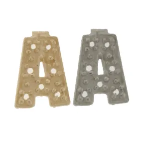 14KY & 14KW Block Initial 9mm A For .01pt Stone