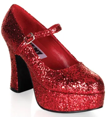 4" Glitter Maryjane Platfrom (MARYJANE-50G)