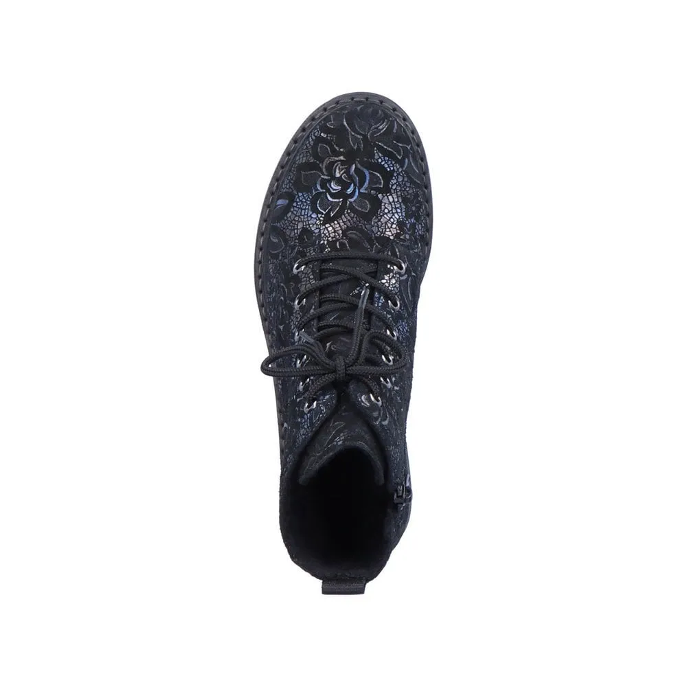 72010-14 Womens Boots Blue