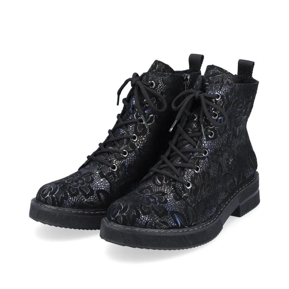 72010-14 Womens Boots Blue