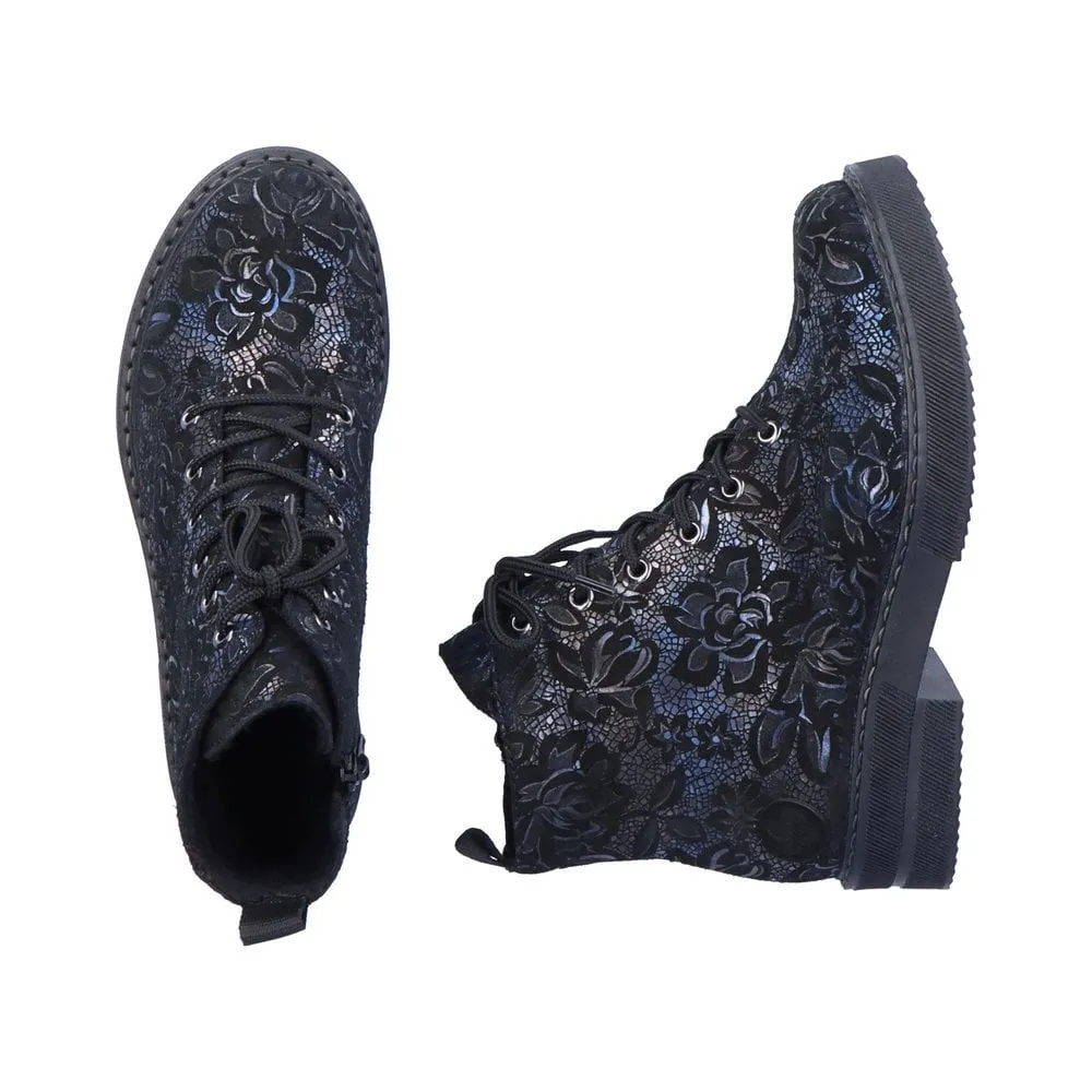 72010-14 Womens Boots Blue