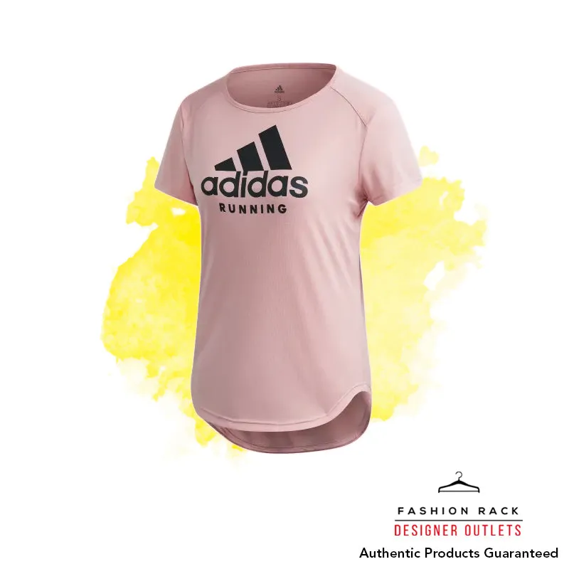 Adidas Badge Of Sports Graphic Tee Glow Pink