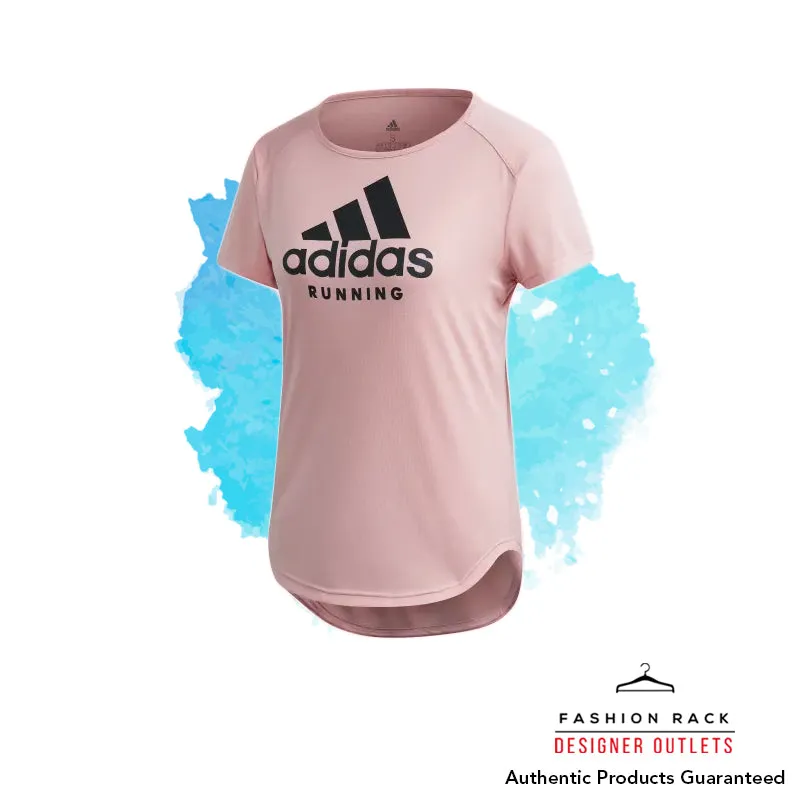 Adidas Badge Of Sports Graphic Tee Glow Pink
