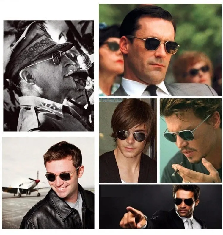 American Army Military Style Optical Men's Fashion AO Sunglasses