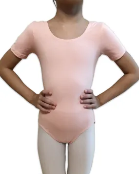 Arabesque Children's Uniform Short Sleeve Leotard