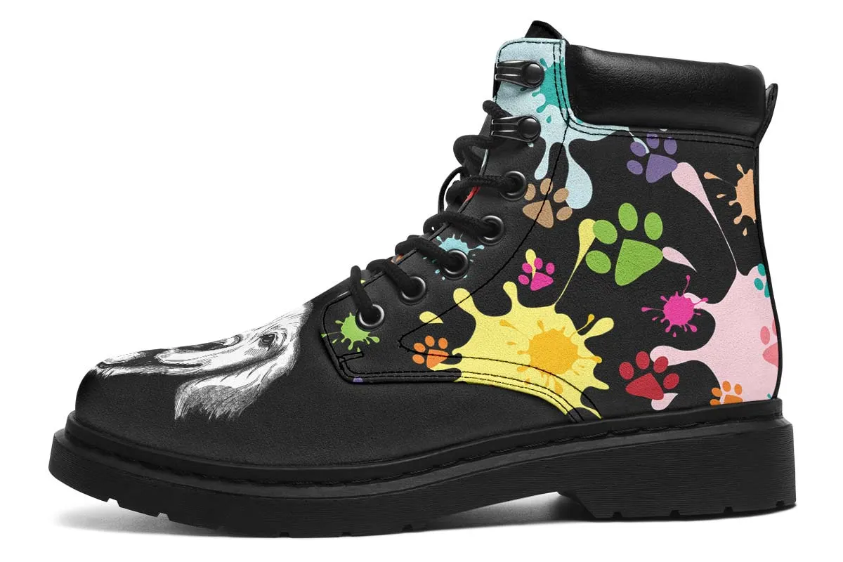 Artsy Labrador Classic Vibe Boots