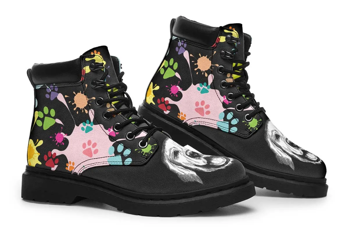 Artsy Labrador Classic Vibe Boots