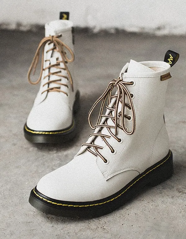 Autumn Thick-soled Vintage Leather Dr Marten Boots