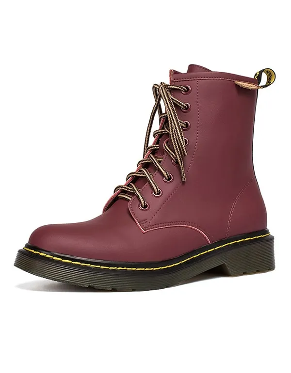 Autumn Thick-soled Vintage Leather Dr Marten Boots