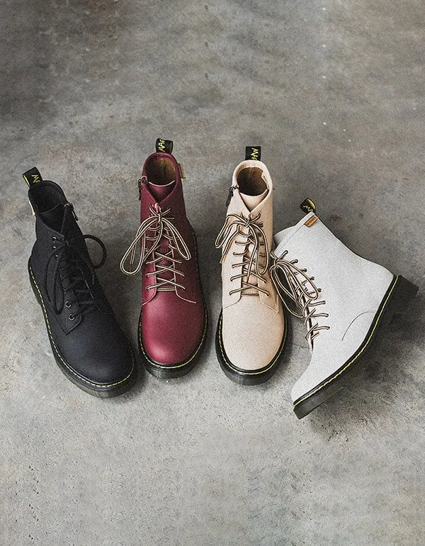 Autumn Thick-soled Vintage Leather Dr Marten Boots