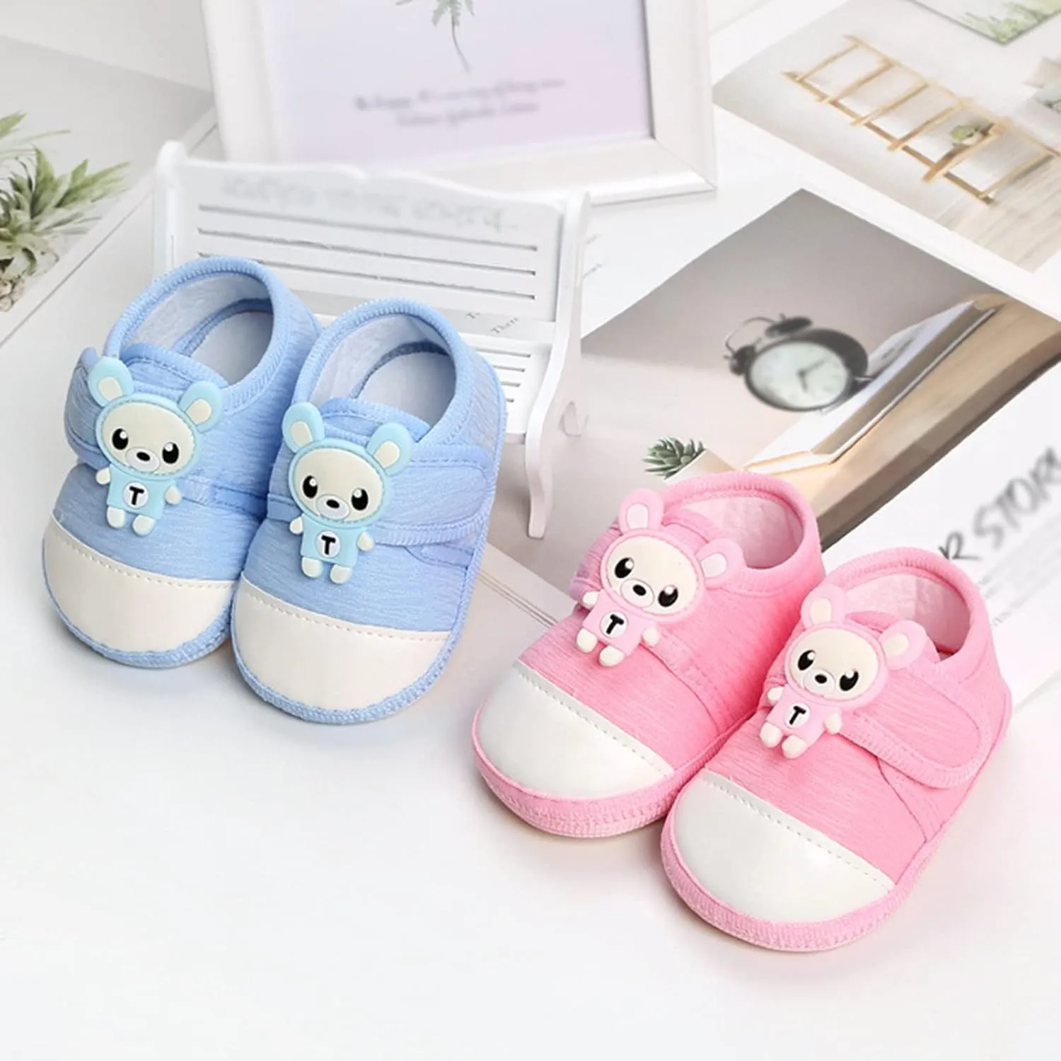 Baby Shoes Boys and Girls Walking Shoes Comfortable and Fashionable Princess Shoes Kids Slip on Shoes