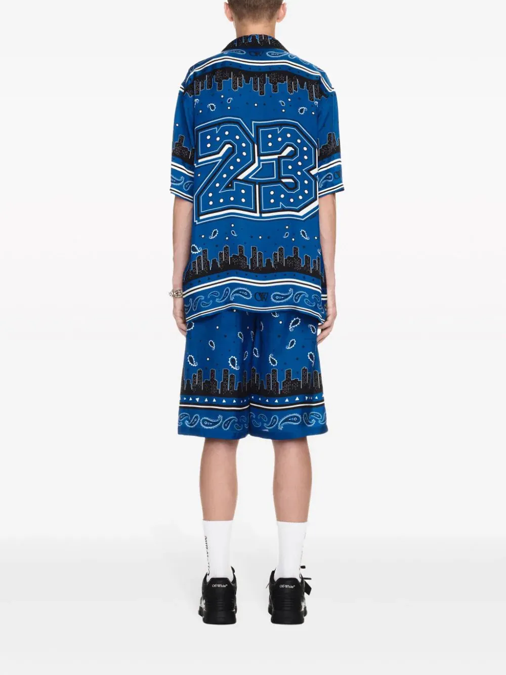 Bandana Paisley-Print Shorts
