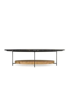 Black Marble Coffee Table | Andrew Martin Olivia