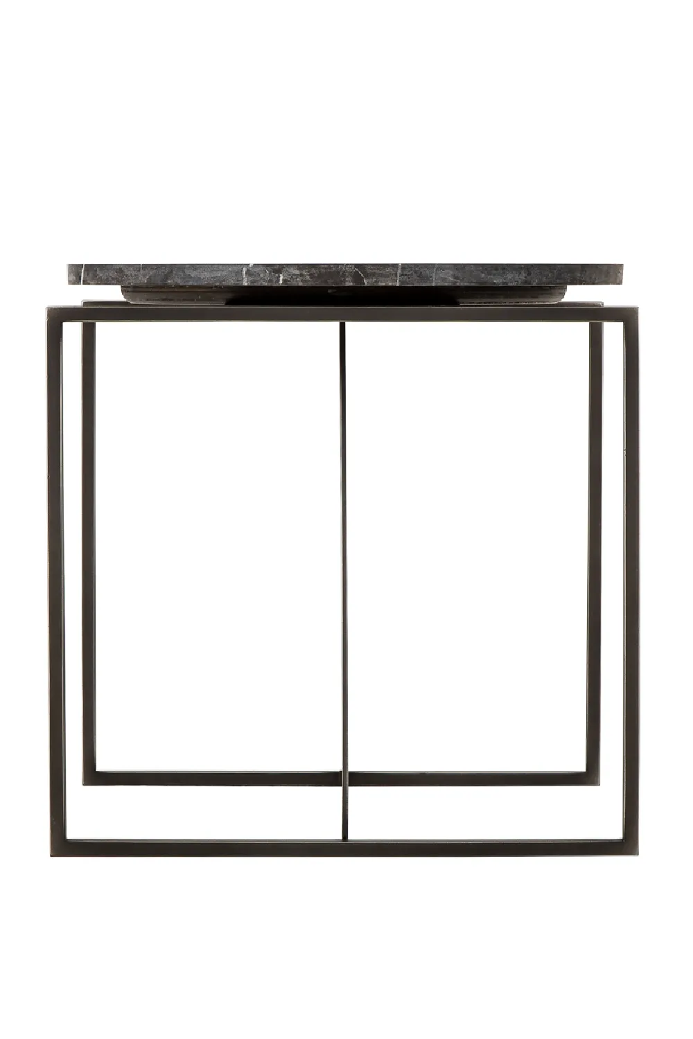 Black Marble Side Table | Andrew Martin Georgina