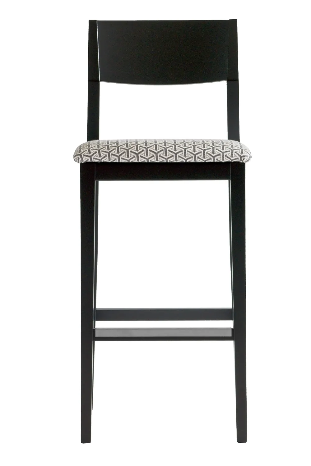 Black Modern Bar Stool | Andrew Martin Sumi