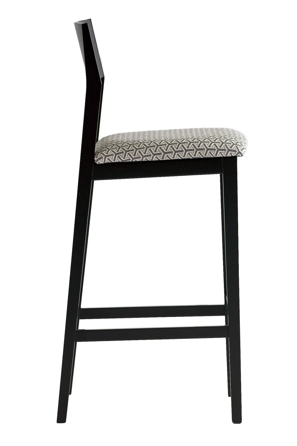 Black Modern Bar Stool | Andrew Martin Sumi