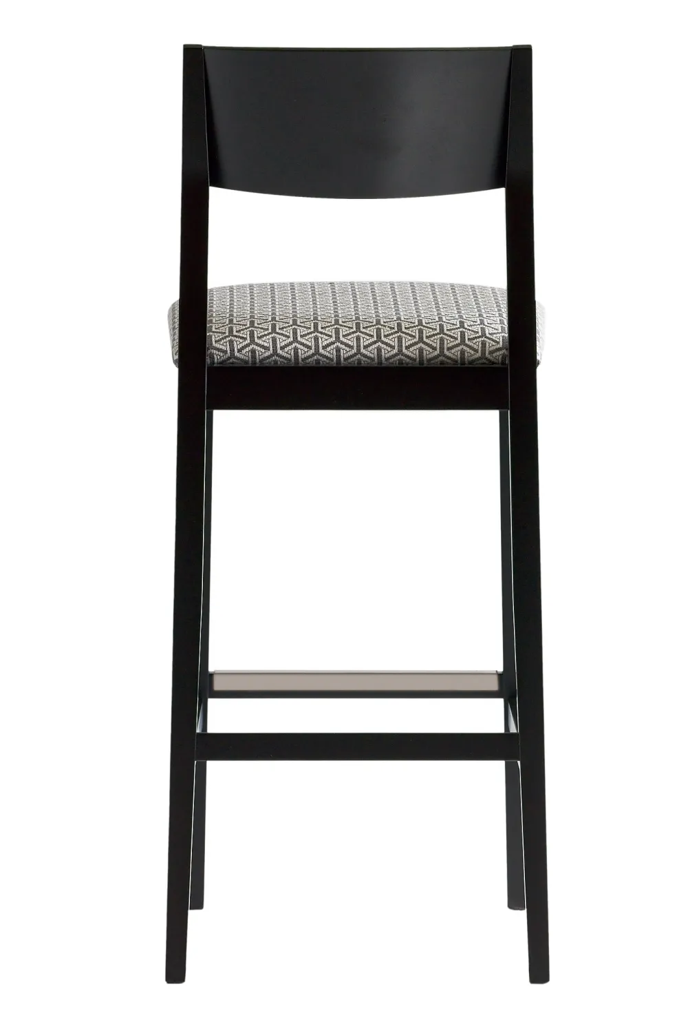 Black Modern Bar Stool | Andrew Martin Sumi