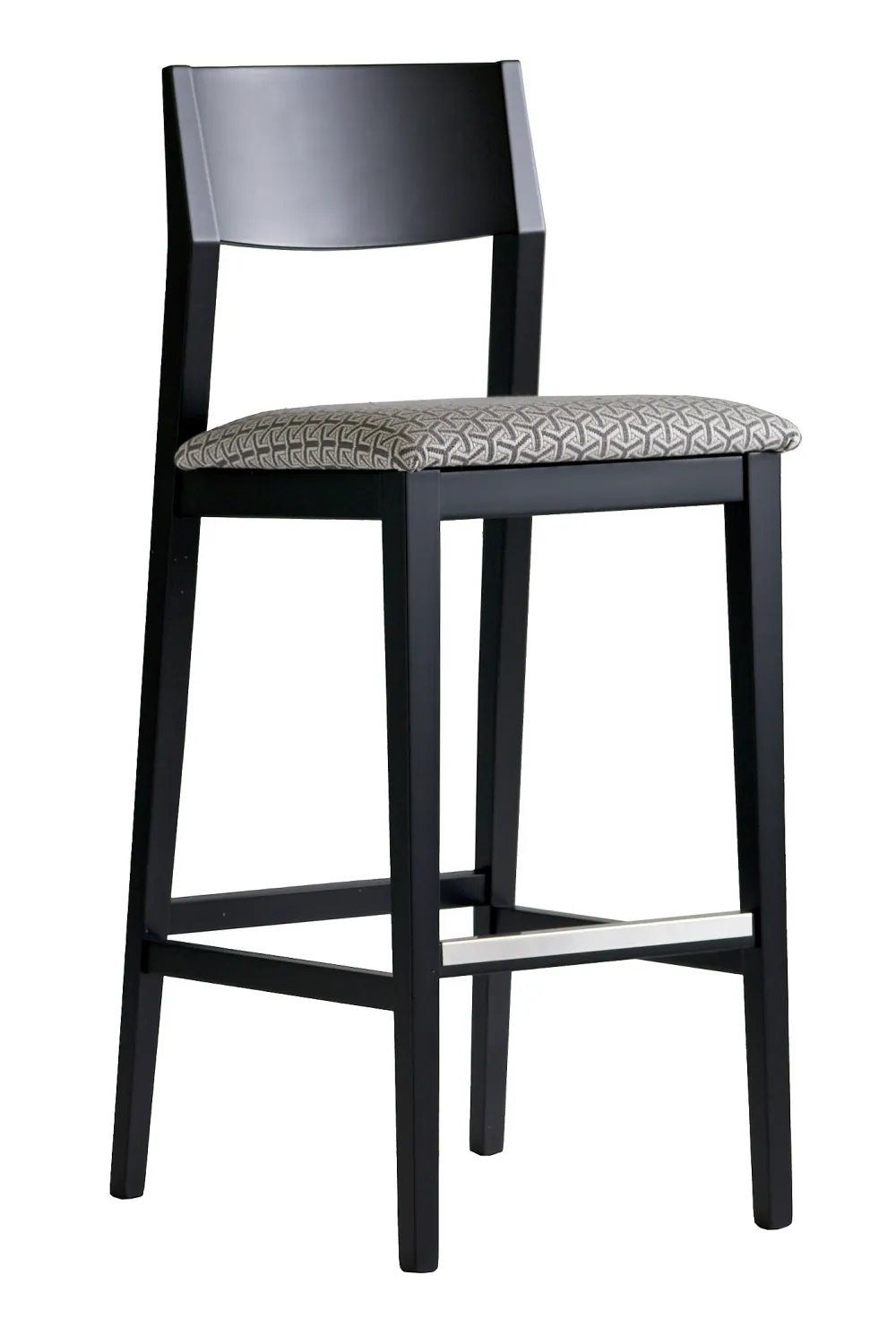 Black Modern Bar Stool | Andrew Martin Sumi