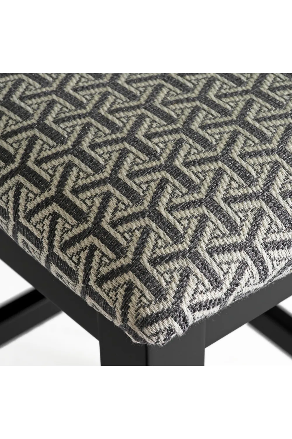Black Modern Bar Stool | Andrew Martin Sumi