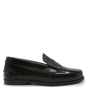 Blublonc Burnished Brown Perforated Loafer