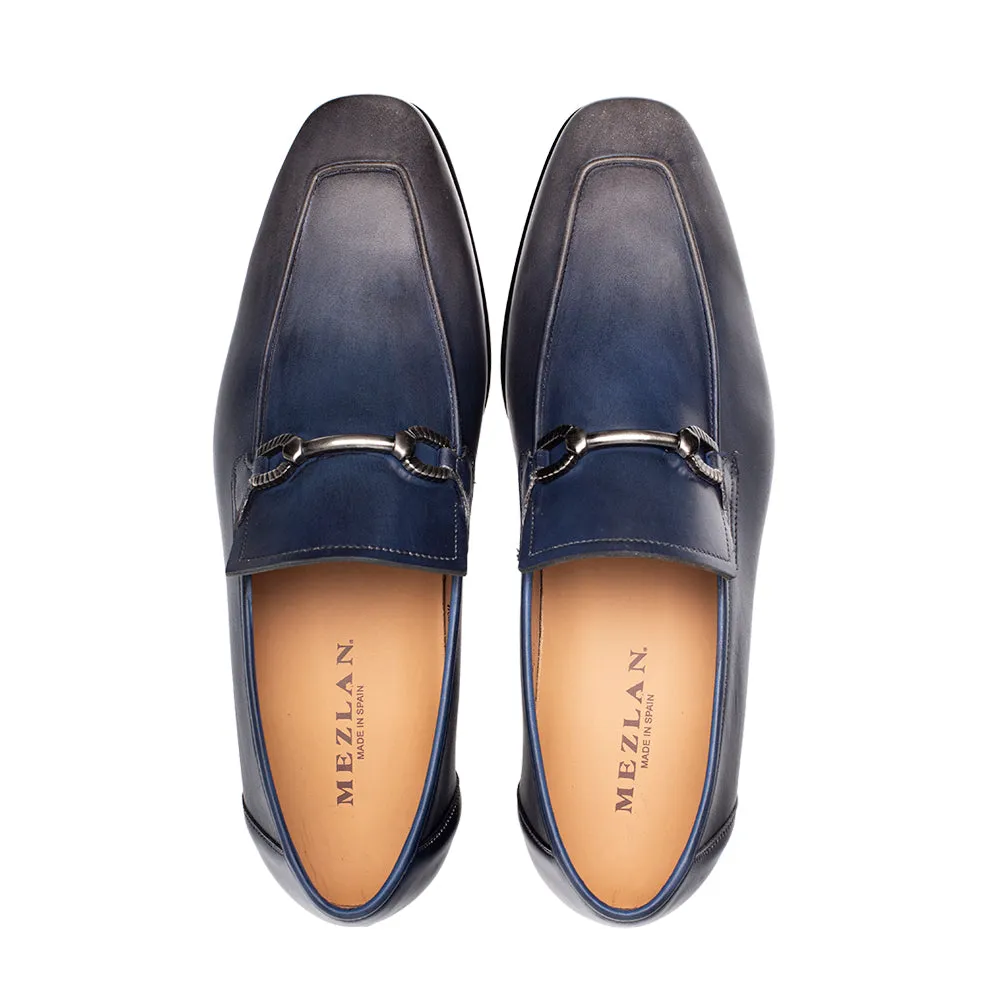 BRUNELLO-Pearl Grey/Blue | Mezlan