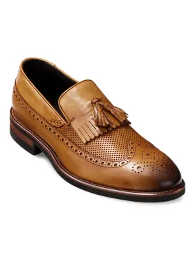 Byron Premium Leather Tassel Loafers