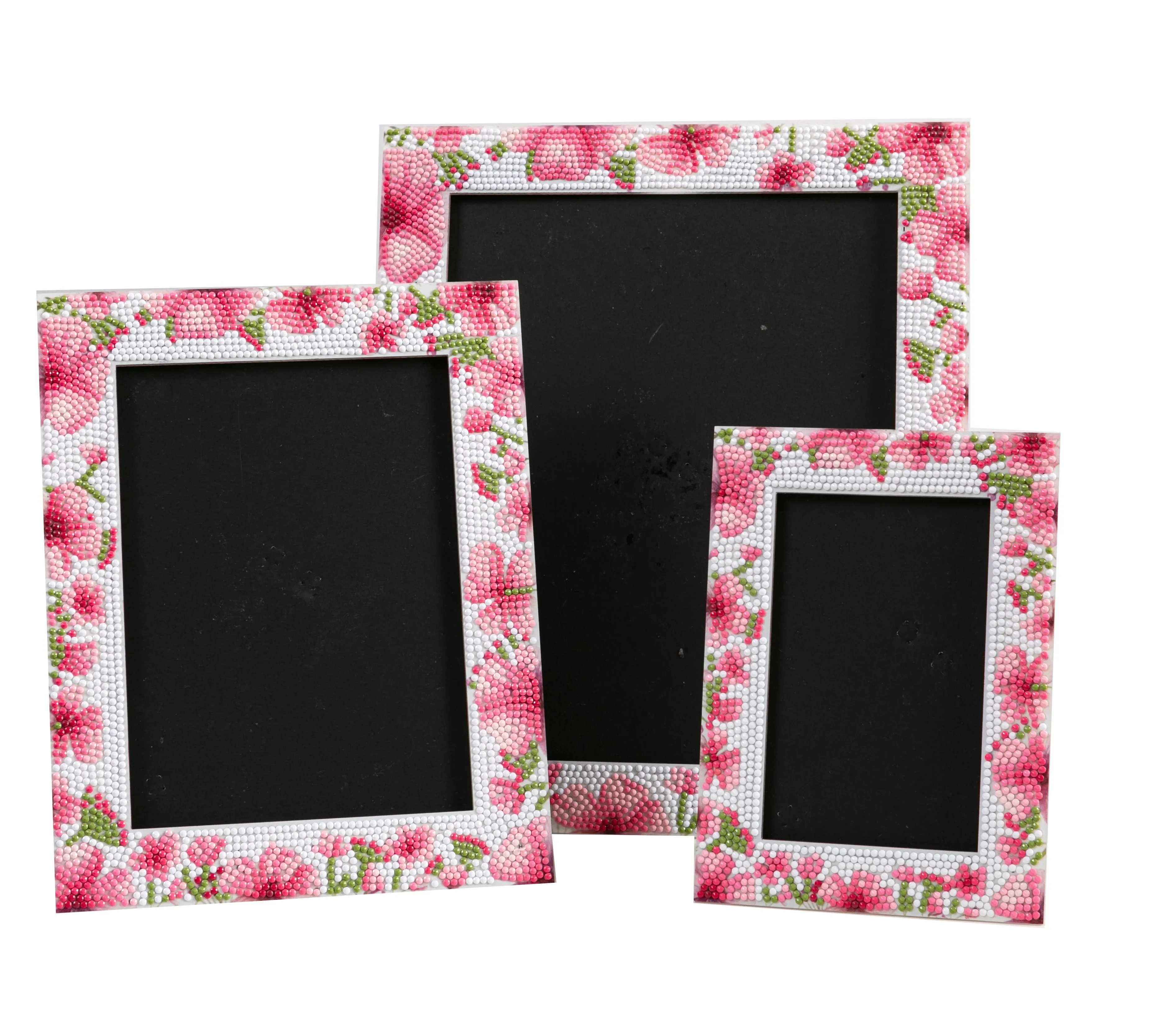 CA-FFKT1: Crystal Art Photo Frame Kit set of 3