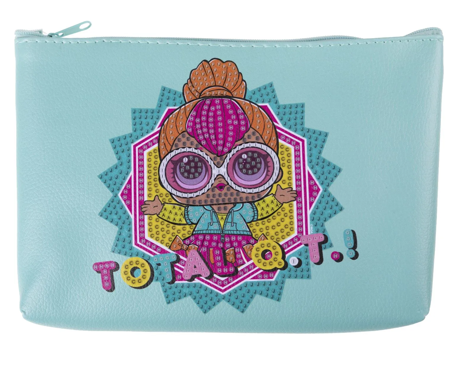 CA-PKLOL301: Neon QT Crystal Art Accessory Bag