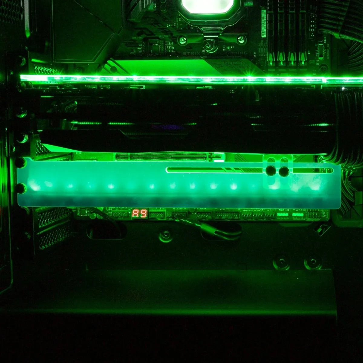 Catching The Moon RGB GPU Support Bracket