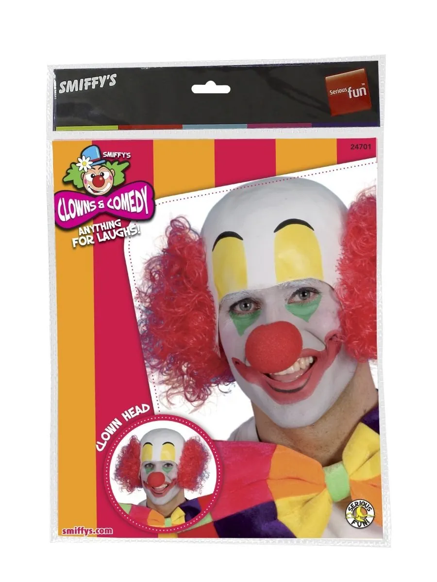 Clown Rubber Top Wig