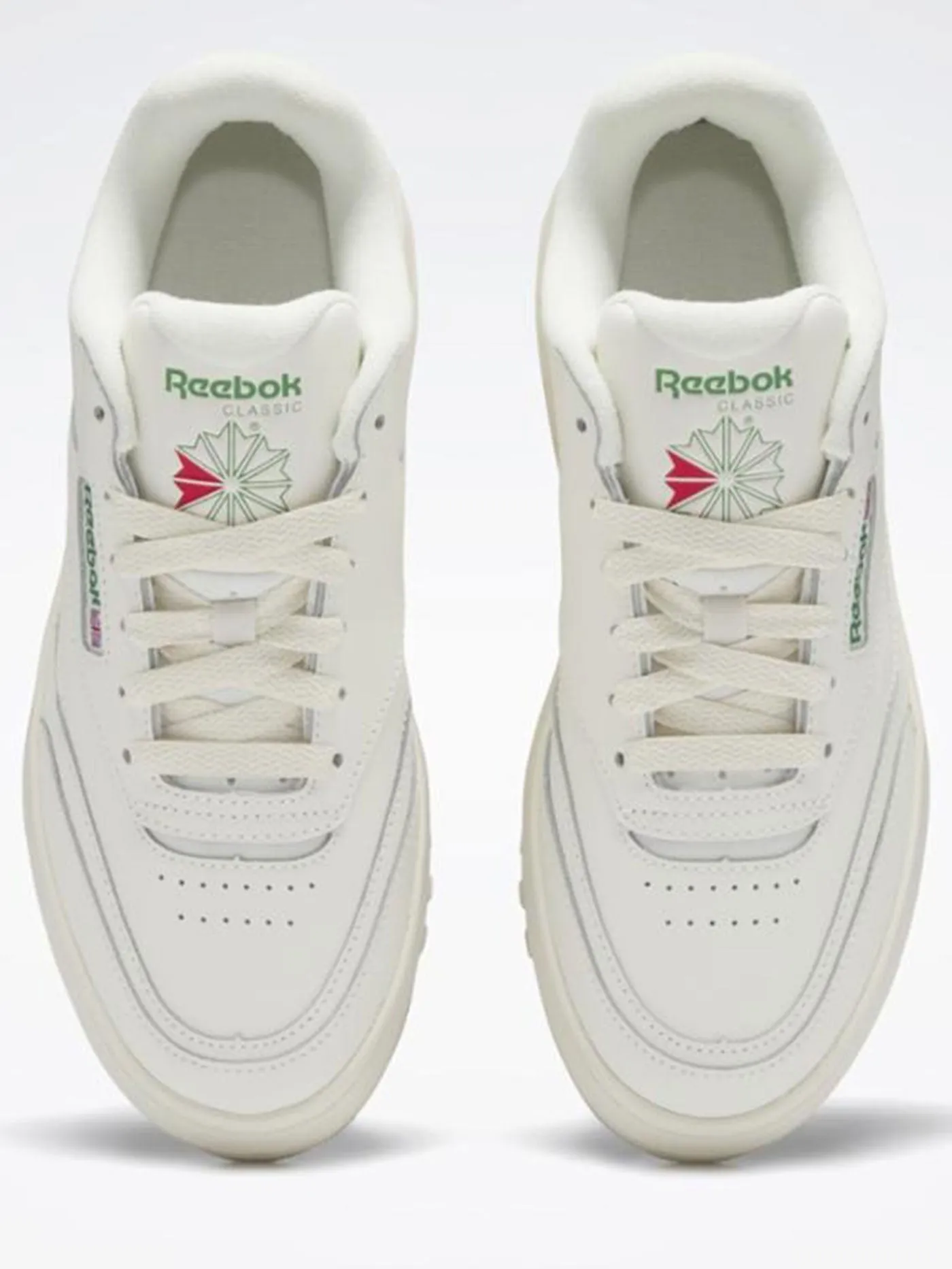 Club C Extra Chalk/Chalk/Glen Green Shoes