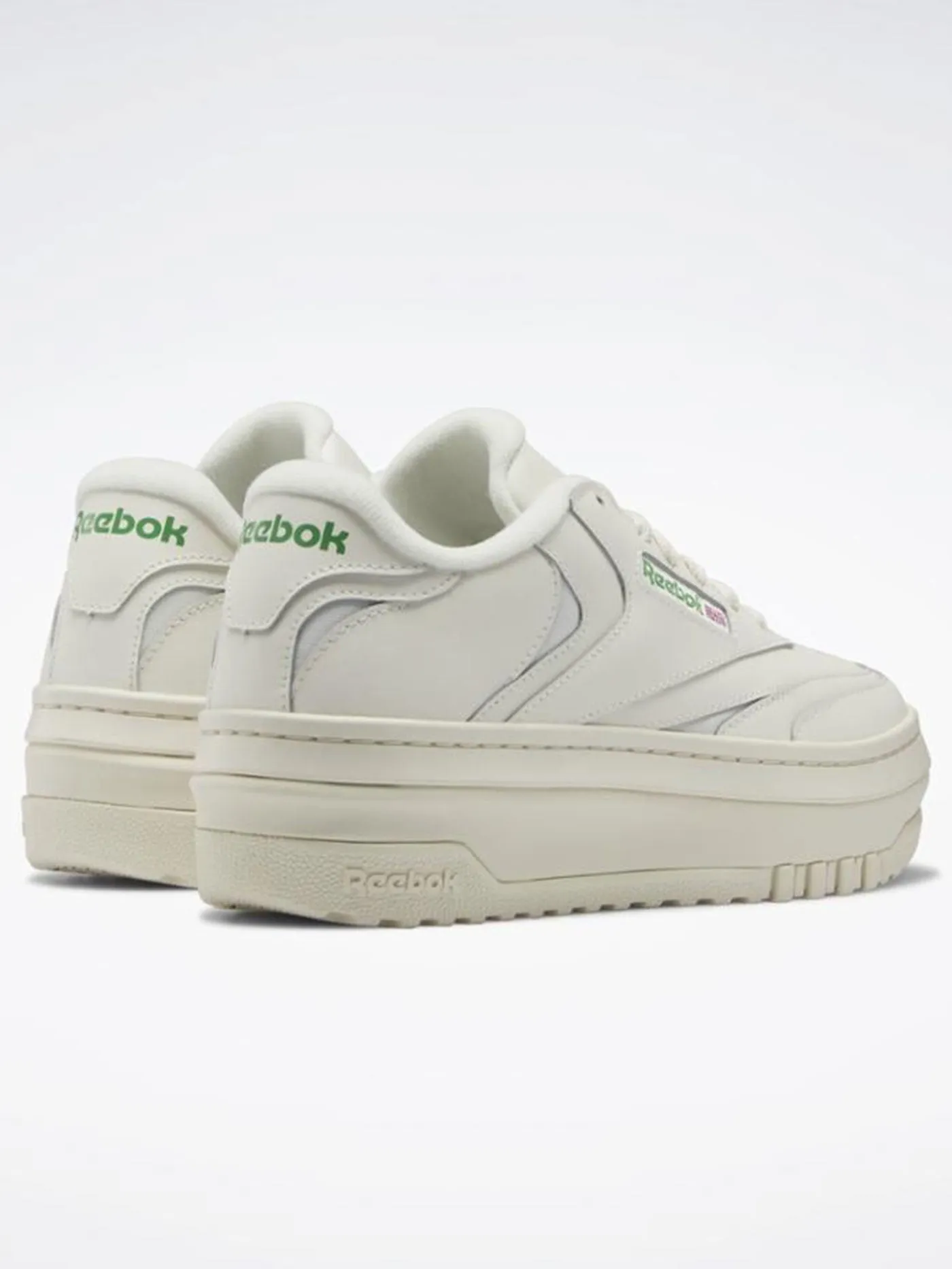 Club C Extra Chalk/Chalk/Glen Green Shoes