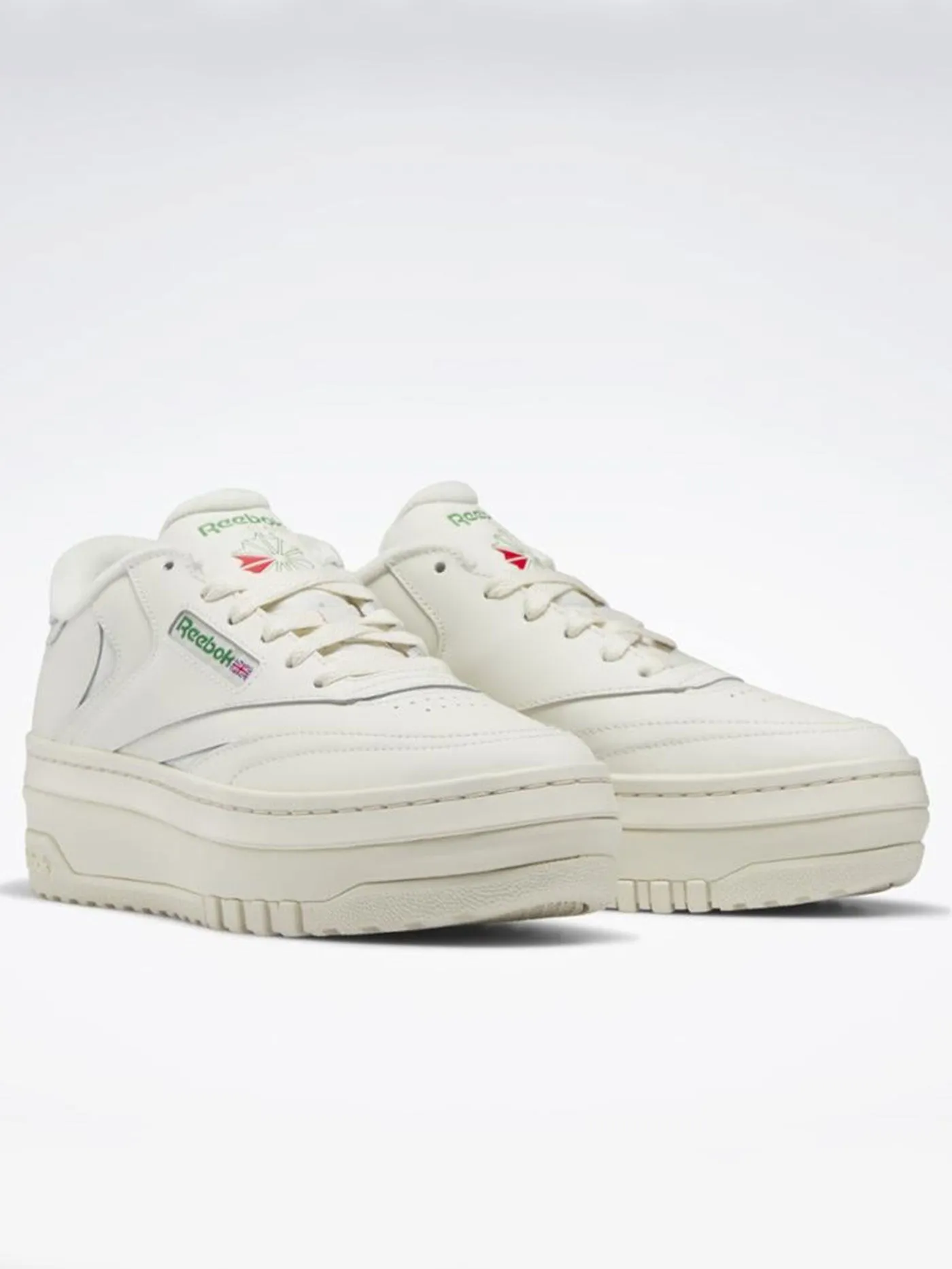 Club C Extra Chalk/Chalk/Glen Green Shoes