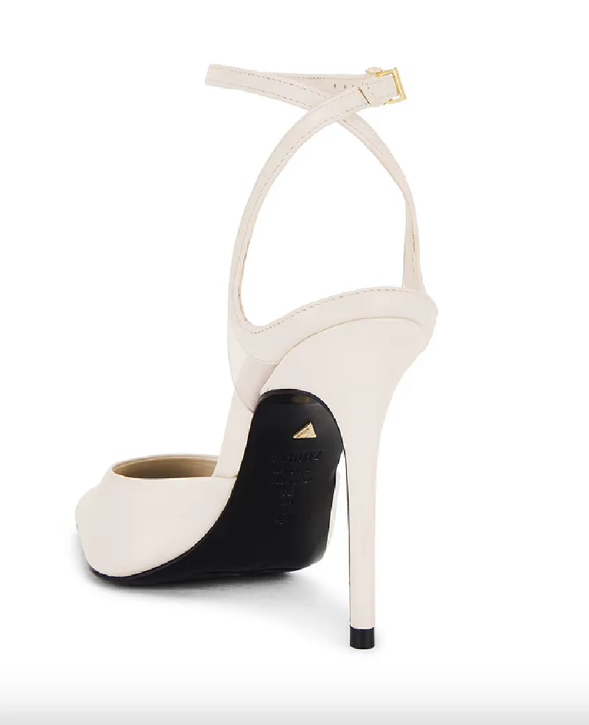 Crawford Heel - Beige Lizzard