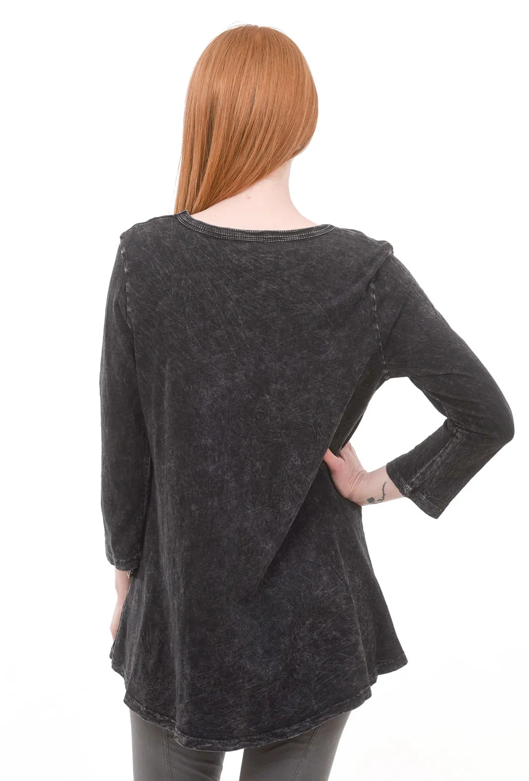 Critters High-Low Top, Black