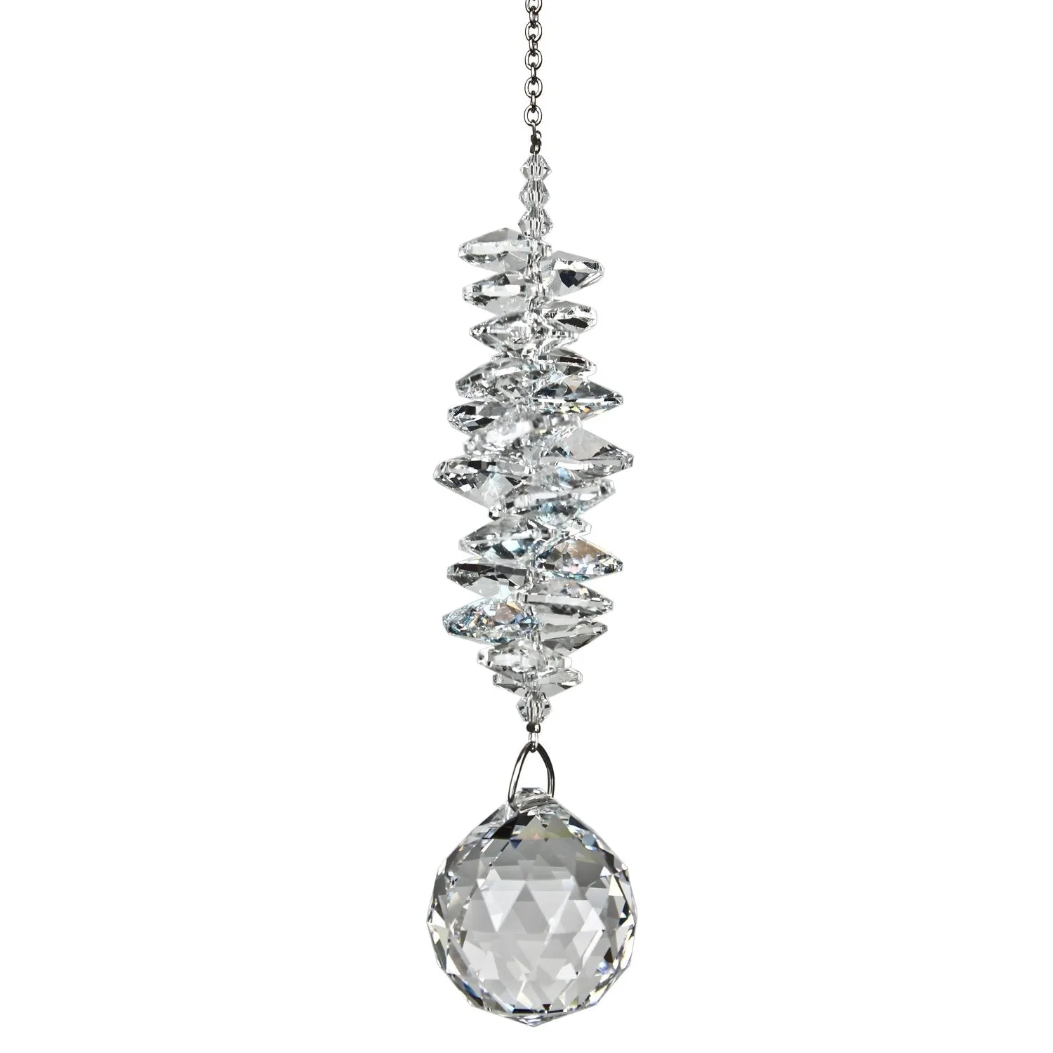 Crystal Grand Cascade Suncatcher - Ice
