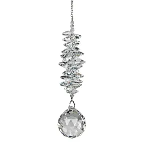Crystal Grand Cascade Suncatcher - Ice
