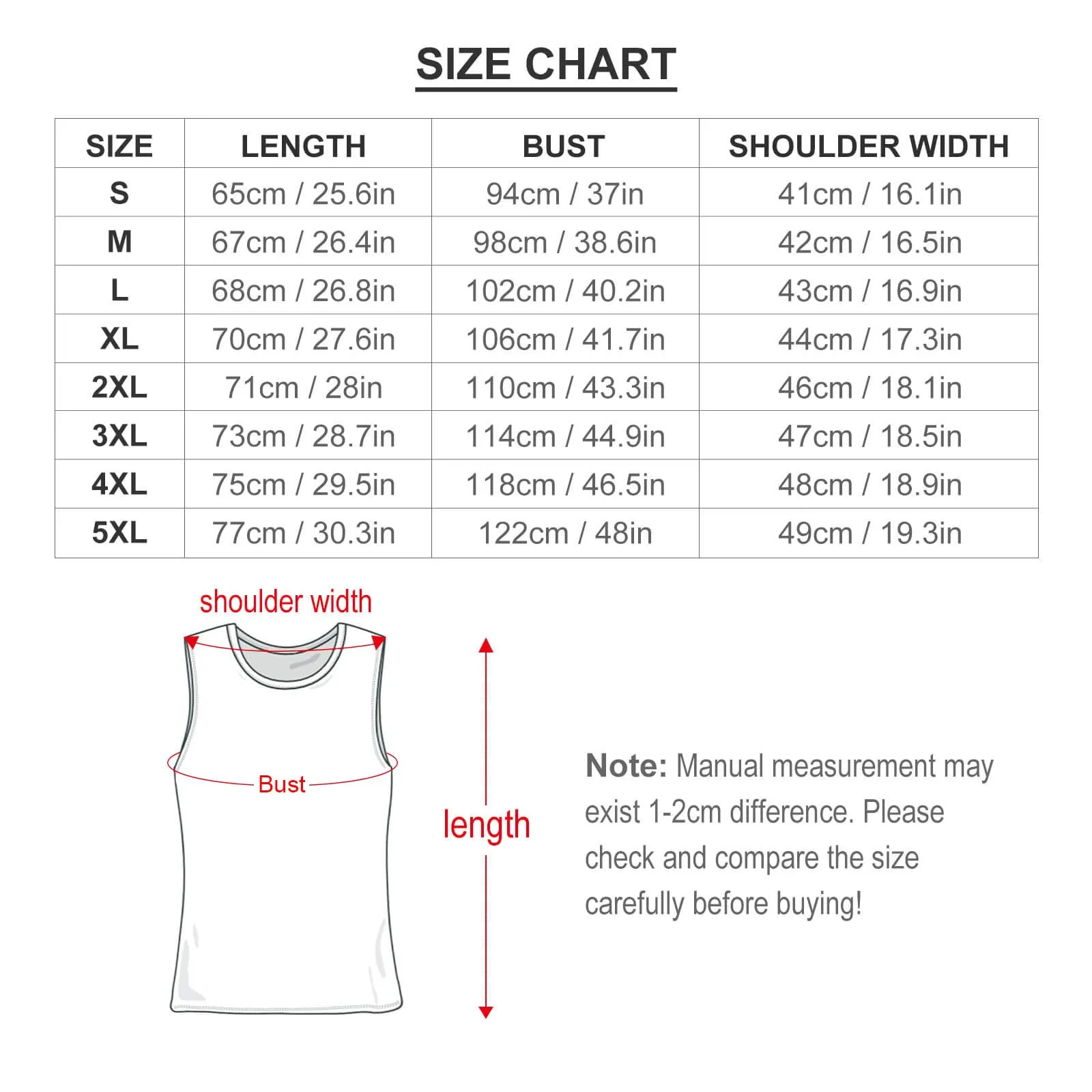 Custom Big Face Birthday Party Tank Tops For Women&Men 30 Colors