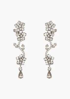 Dania Earrings -- Crystal