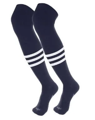 Dugout Striped Over the Knee Baseball/Softball Socks - Pattern B (DNK1)
