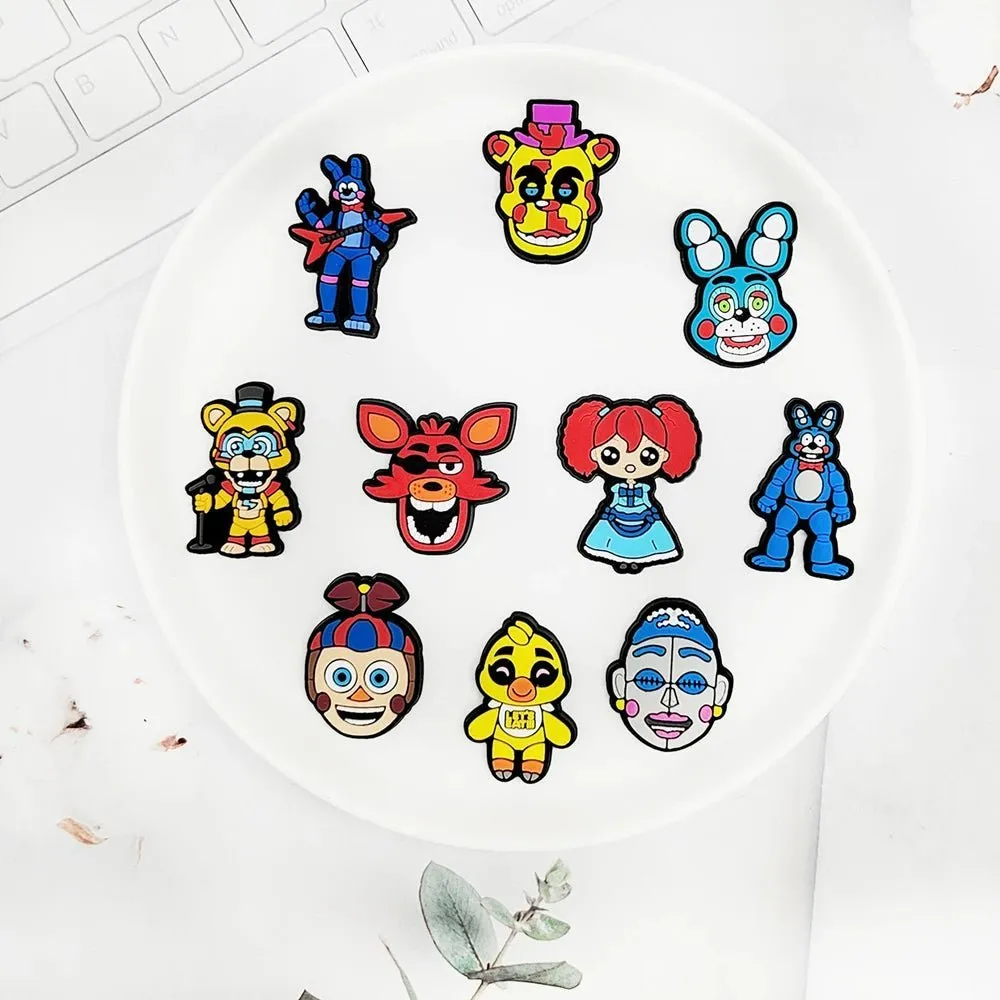 Five Nights at Freddy's Series Charms Shoes Crocs
