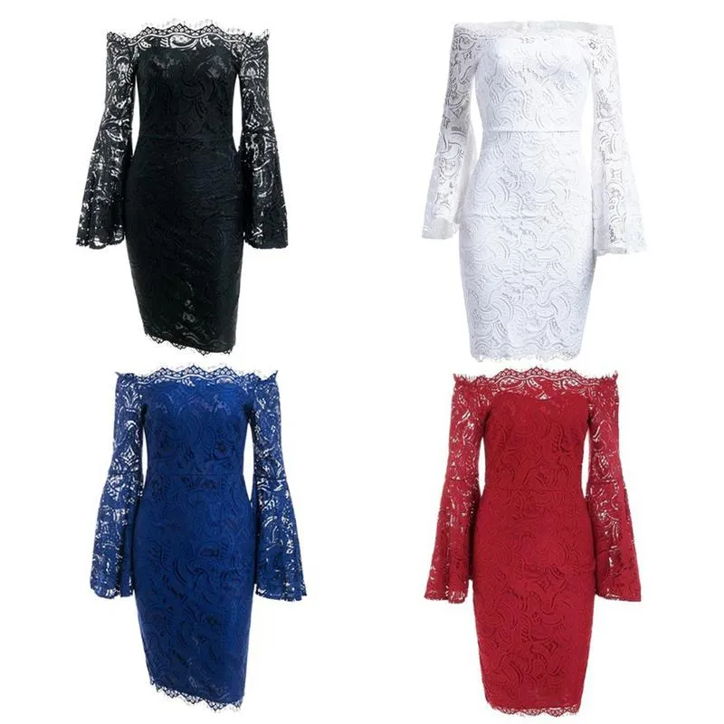 Flare Sleeve Bodycon