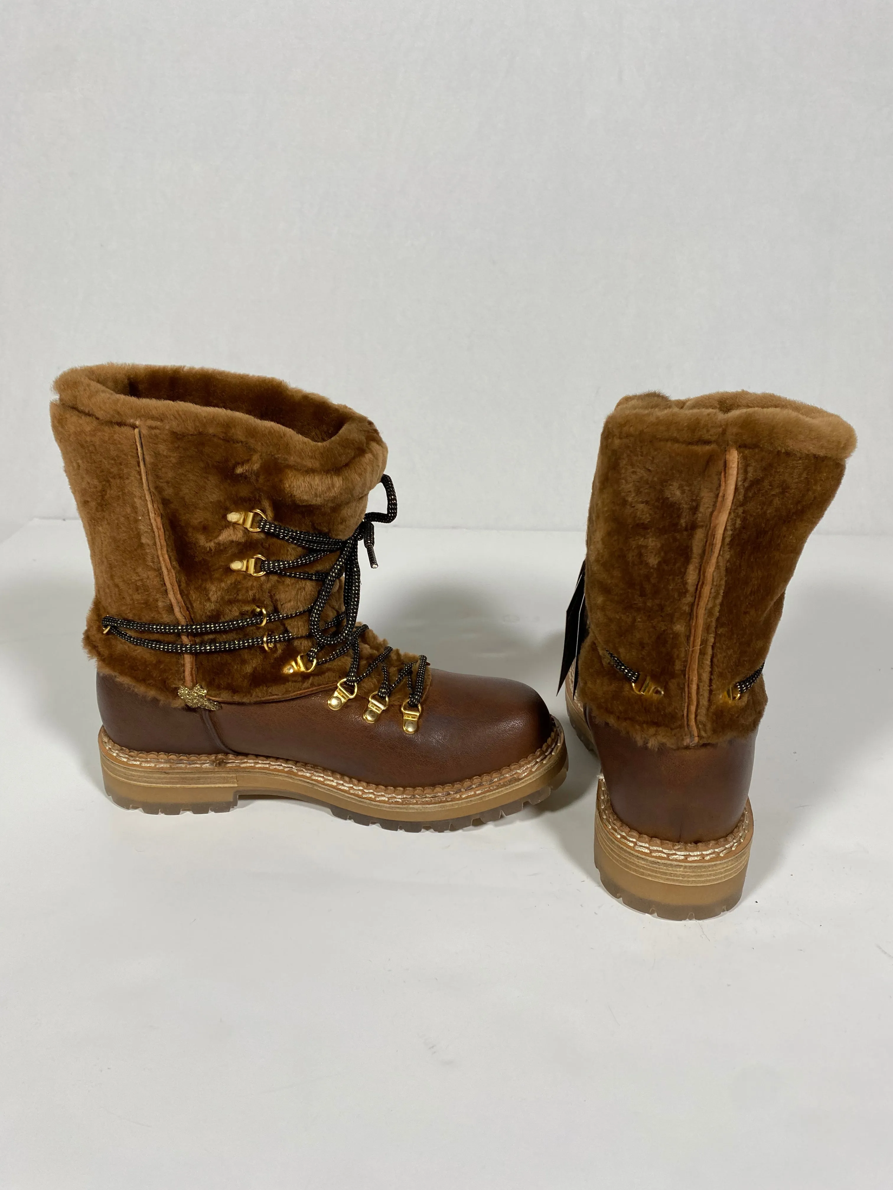 Giada Shearling Lined Boots by Montelliana