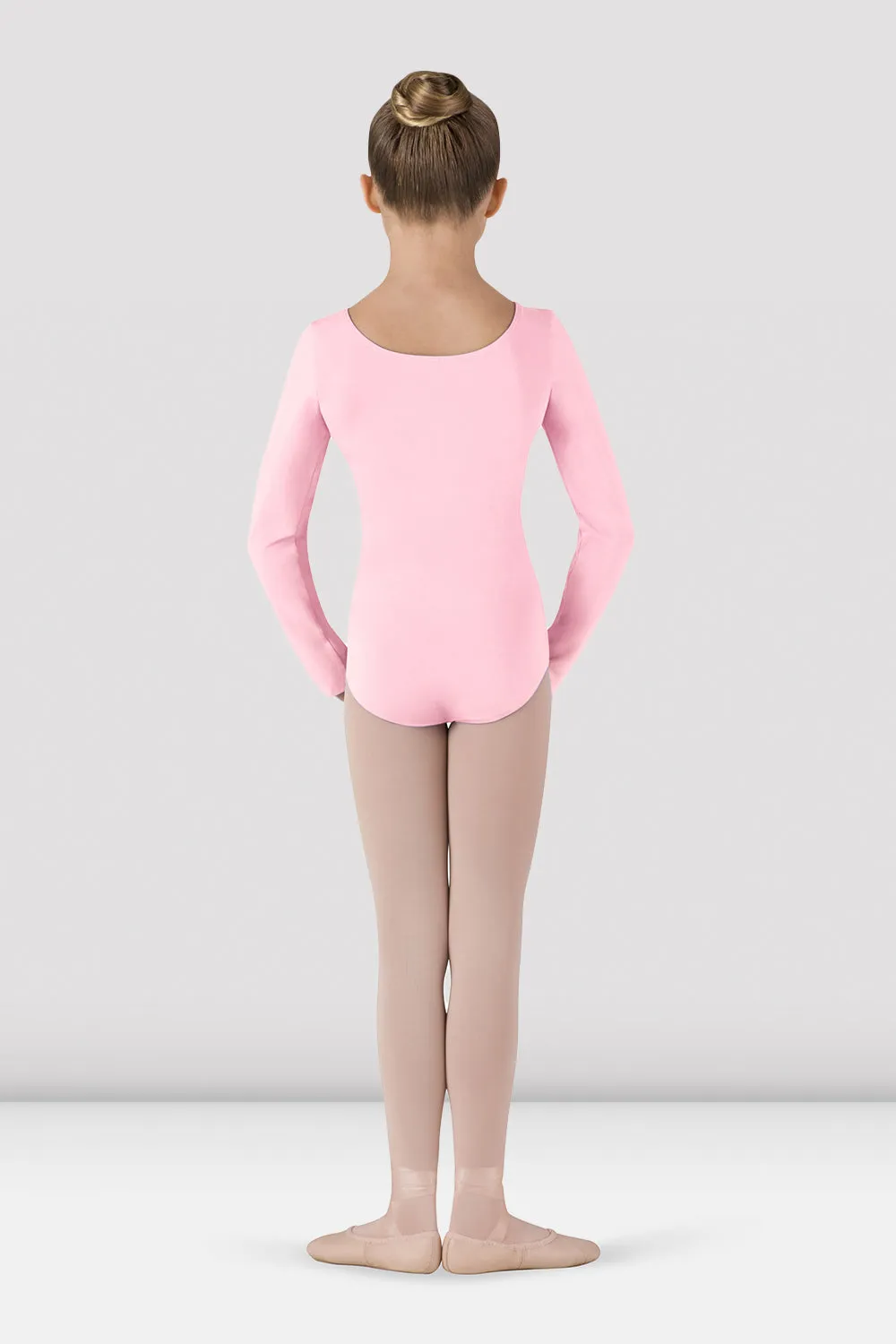 Girls Basic Long Sleeve Leotard