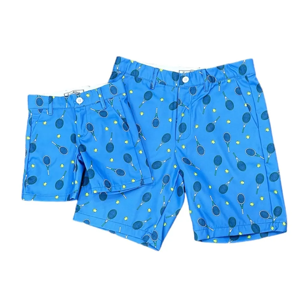 Golf Shorts - French Blue Tennis