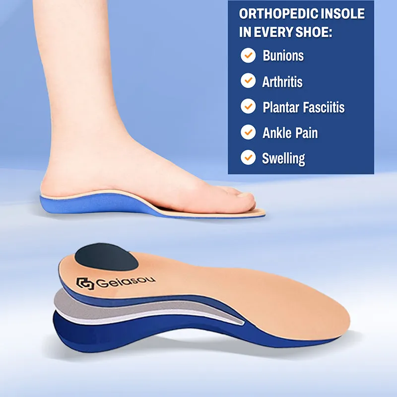 GRW Orthopedic Women Ankle Boots Arch Support Warm Waterproof Antislip