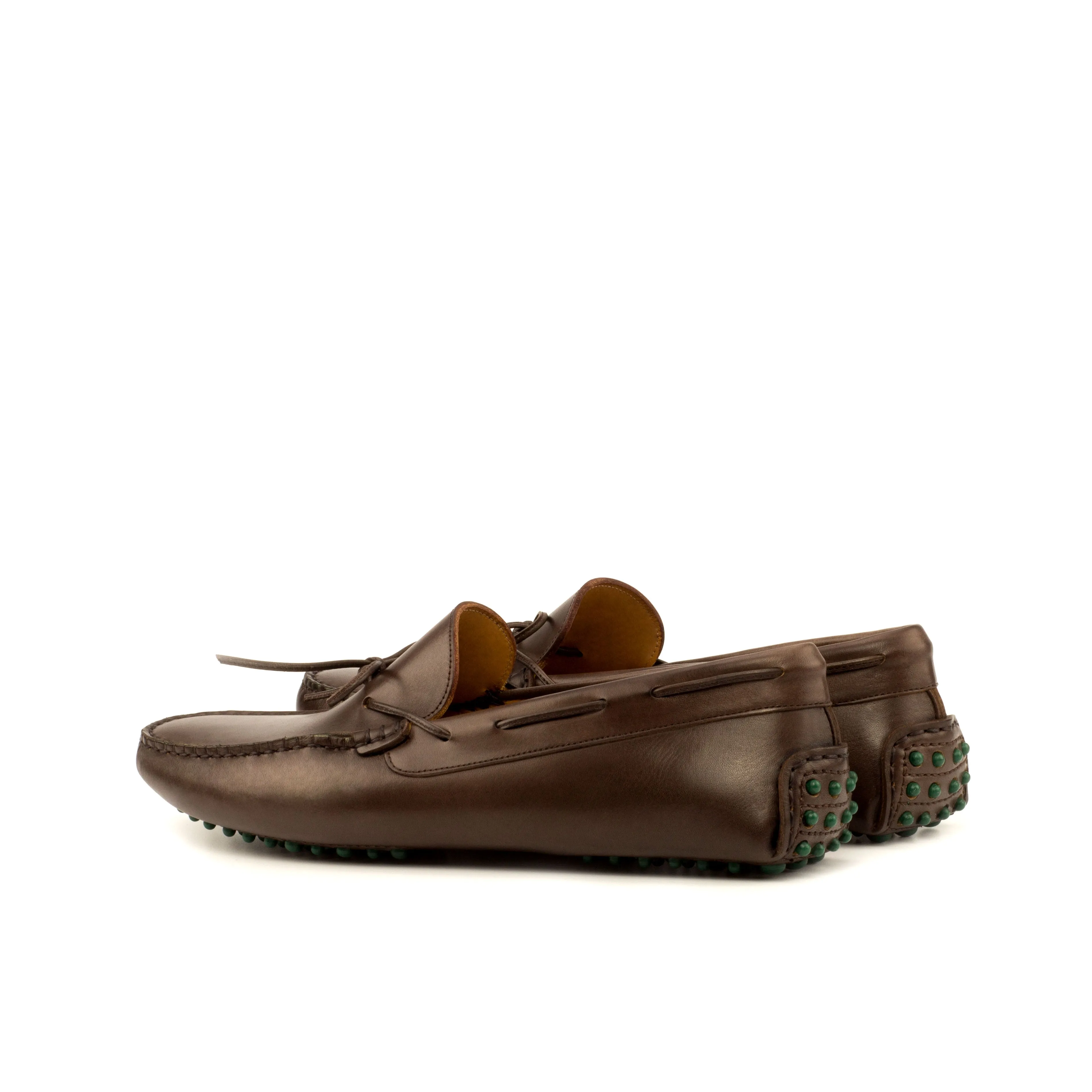 Happy Driver - Painted Calf Dark Brown