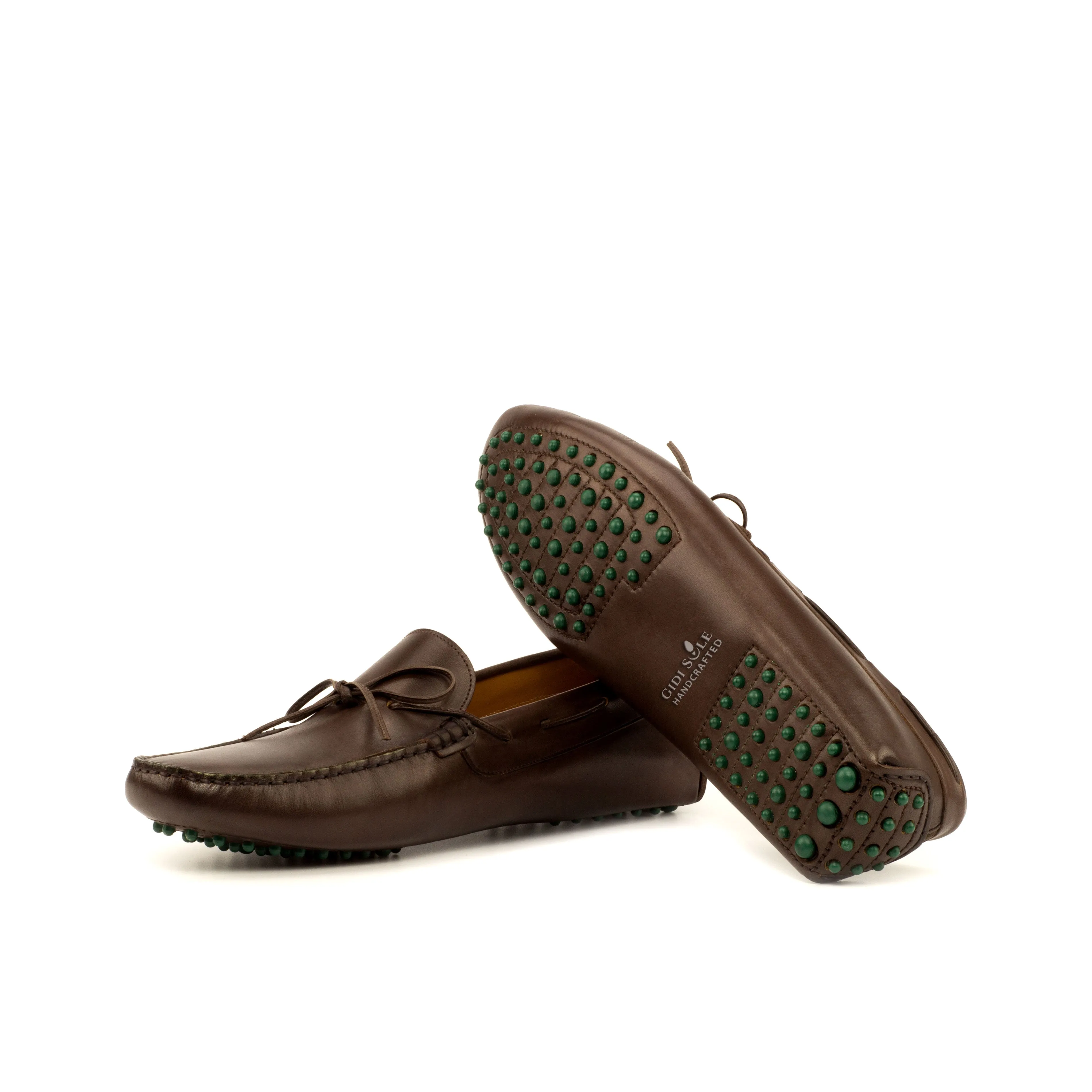 Happy Driver - Painted Calf Dark Brown