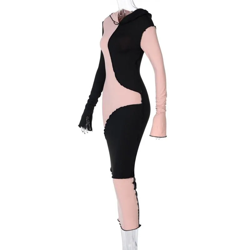 Hugcitar 2020 Long Sleeve Maxi Dress