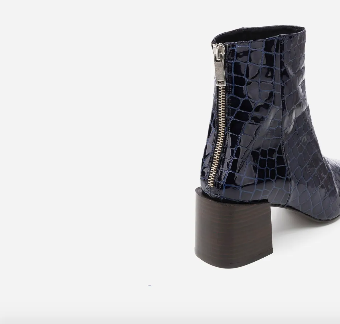 Inga Midnight Reptile Nappa Boots